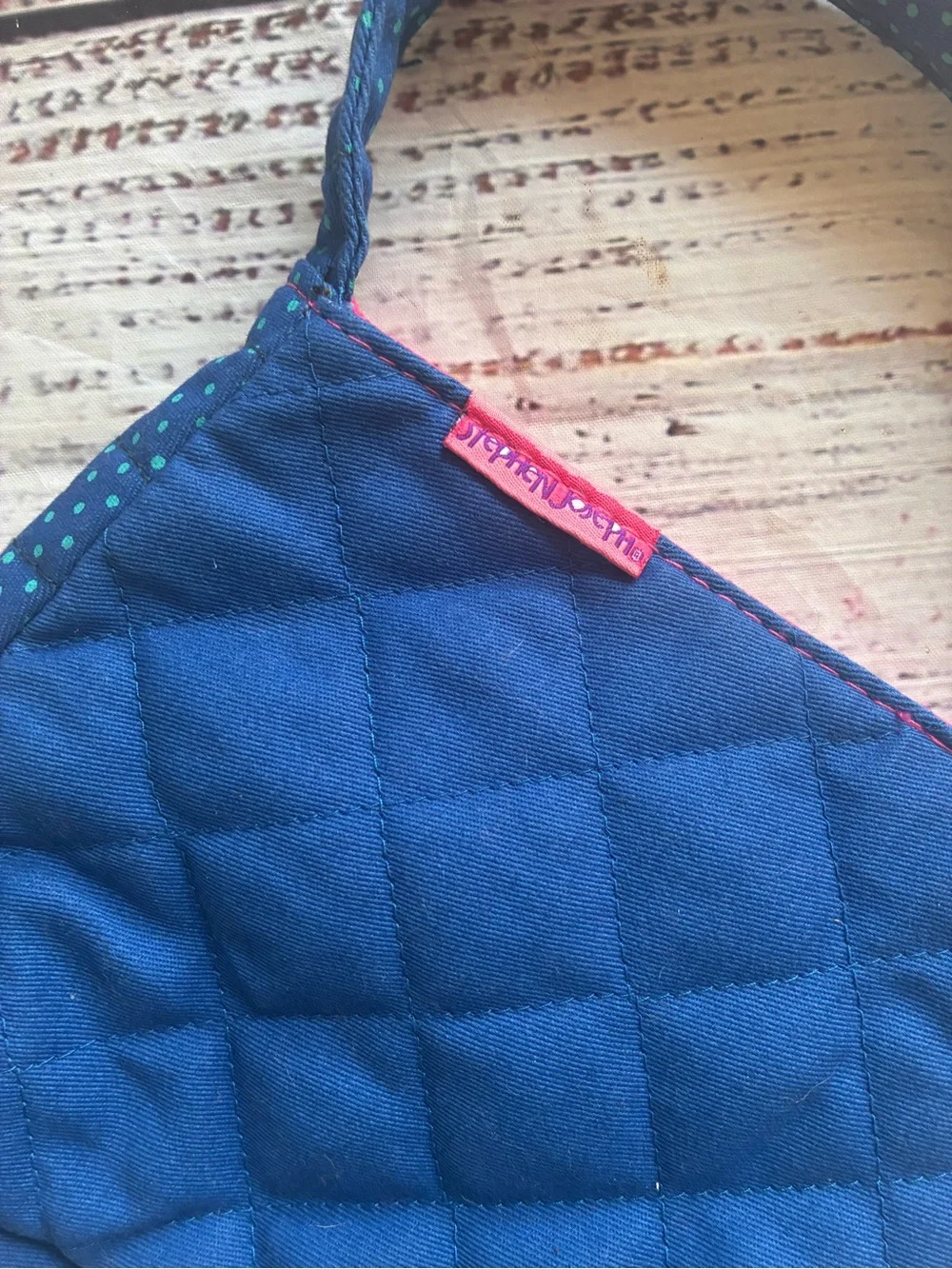 Stephen Joseph Kids Navy & Pink Rainbow Bag - Ruffle Purse for Little Girls